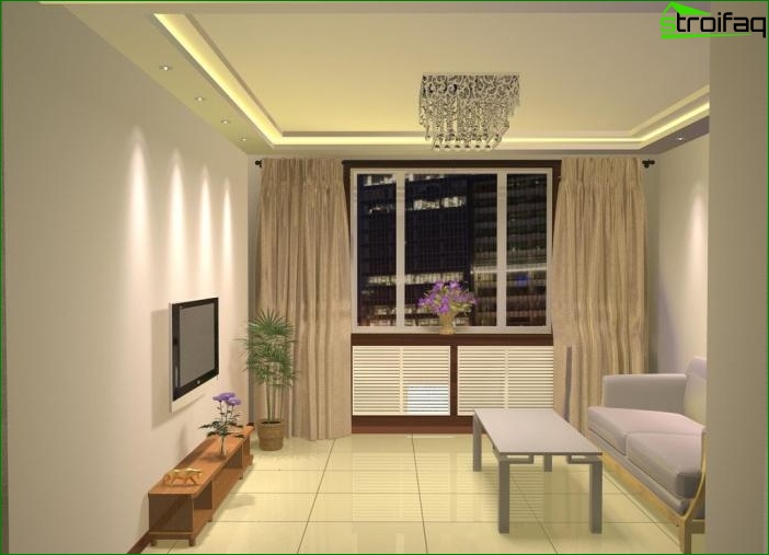 Photo du salon de design d'intérieur