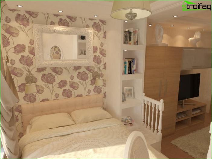 Photo de la chambre-salon