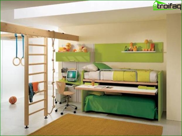 Chambre design pour deux enfants