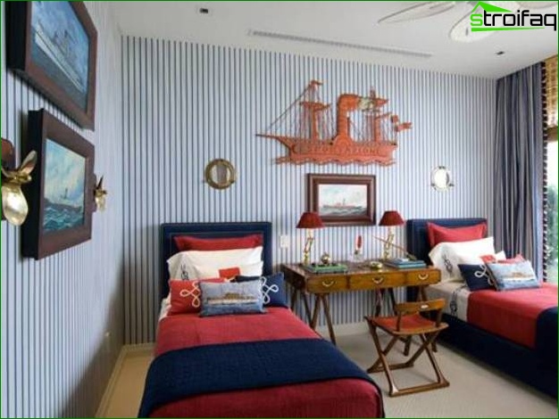 Chambre design pour deux enfants 1