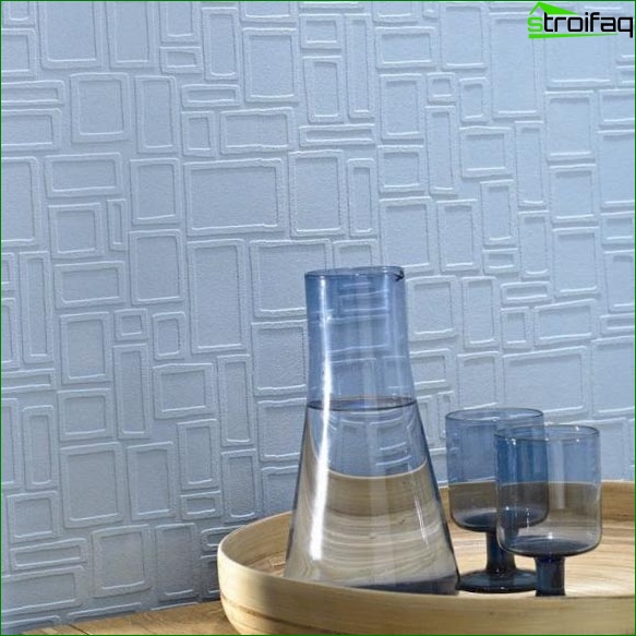 Papier peint pour la peinture à l'intérieur