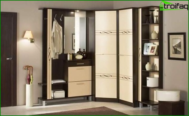 Caractéristiques du couloir d'angle Caractéristiques du couloir d'angle