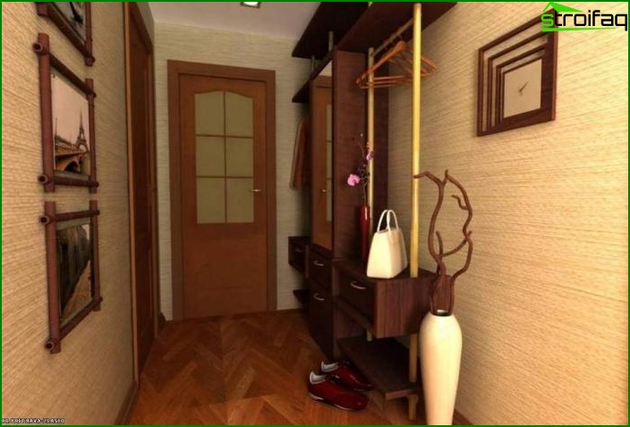 Papier peint dans le couloir Papier peint dans le couloir