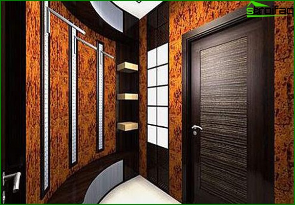 Papier peint dans le couloir Papier peint dans le couloir