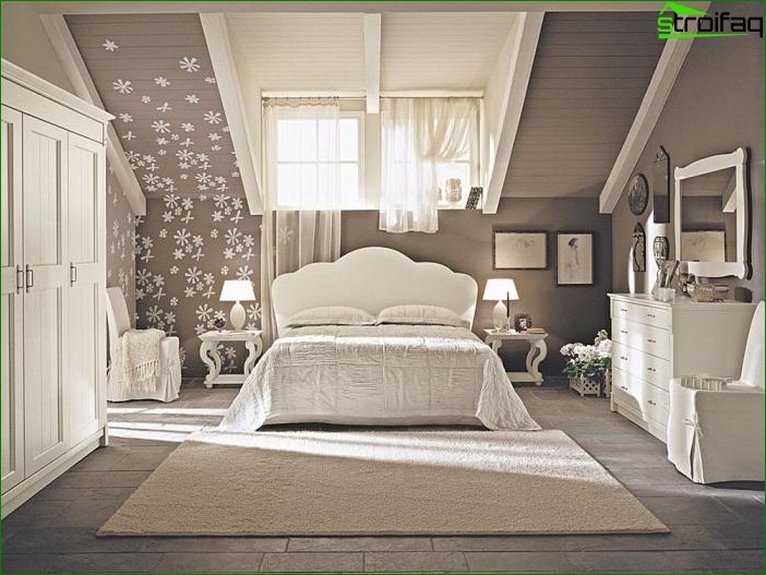 Conception de chambre de style Provence