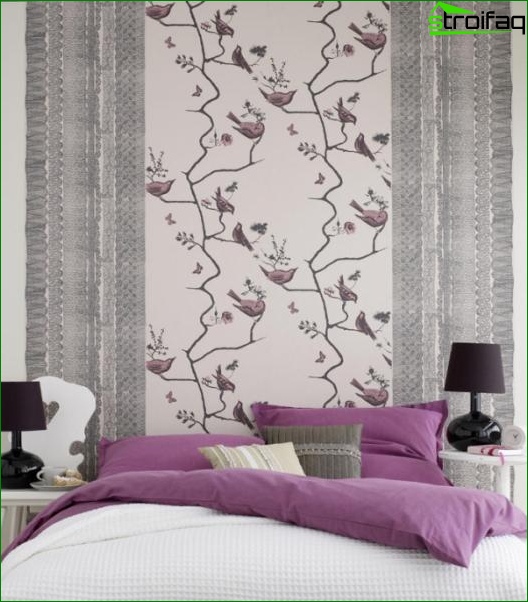 Papier peint photo dans la chambre