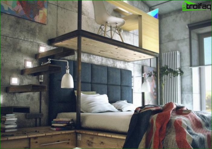 Papier peint style loft