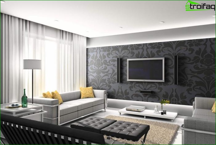 Papier peint pour le salon