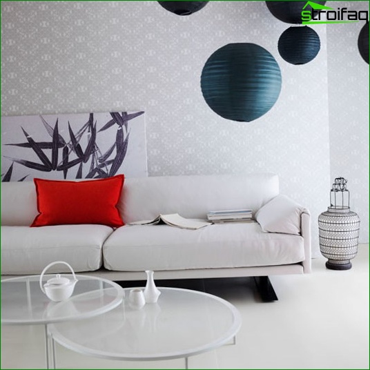 Papier peint moderne pour le salon