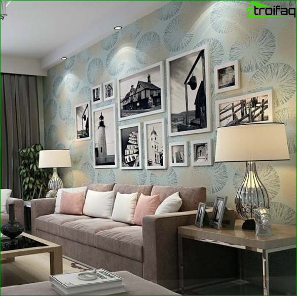 Papier peint de style minimalisme