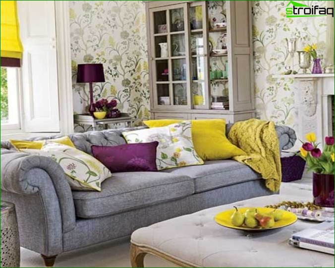 Papier peint pour le salon