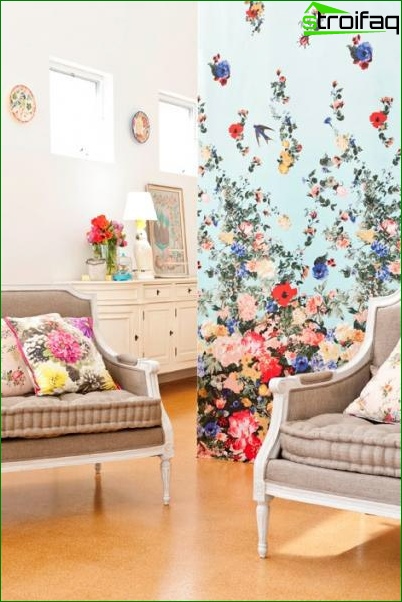 Papier peint pour le salon