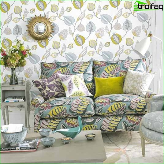 Papier peint pour le salon