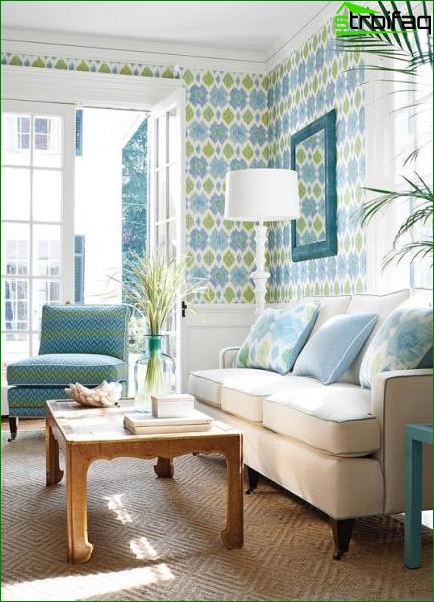 Papier peint pour le salon