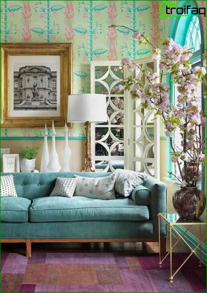 Papier peint pour le salon