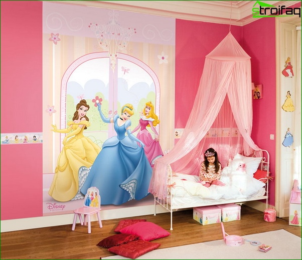 Chambre pour une fille de 2-3 ans 4