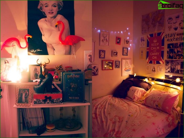 Chambre intérieure pour une adolescente 1