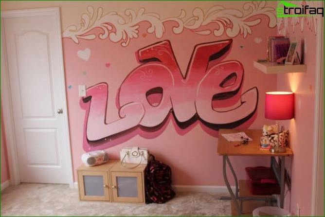 Intérieur de la chambre pour adolescente 6